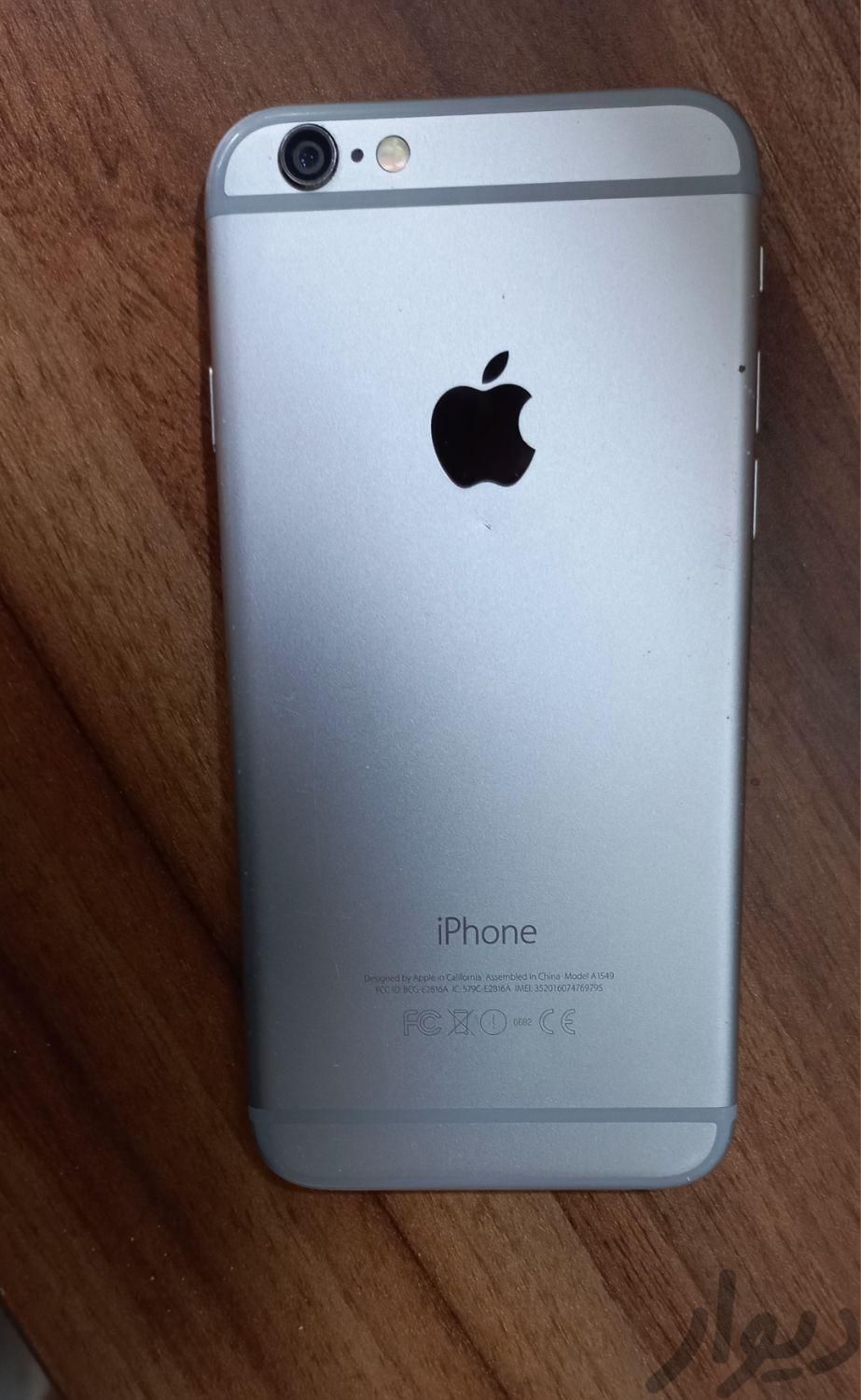 اپل iPhone 6 با حافظهٔ ۱۶ گیگابایت