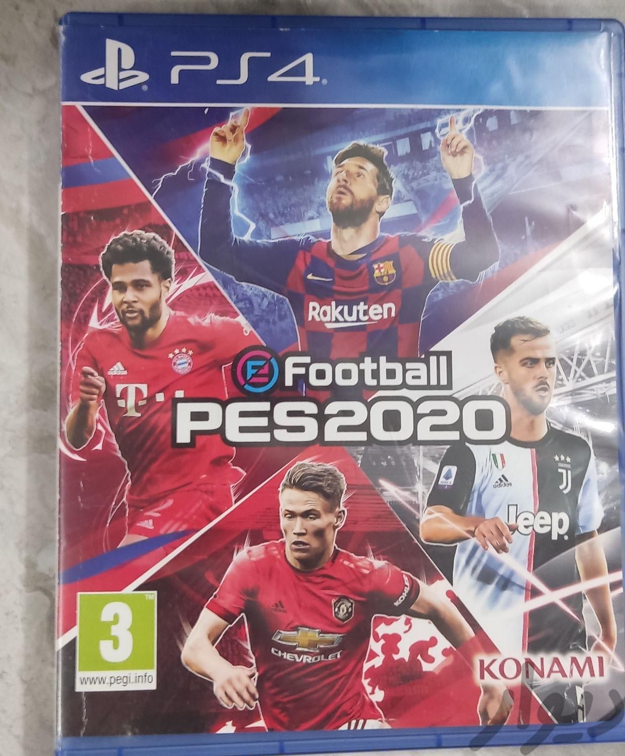 بازی pes2020 برای ps4 بدون خط و خش