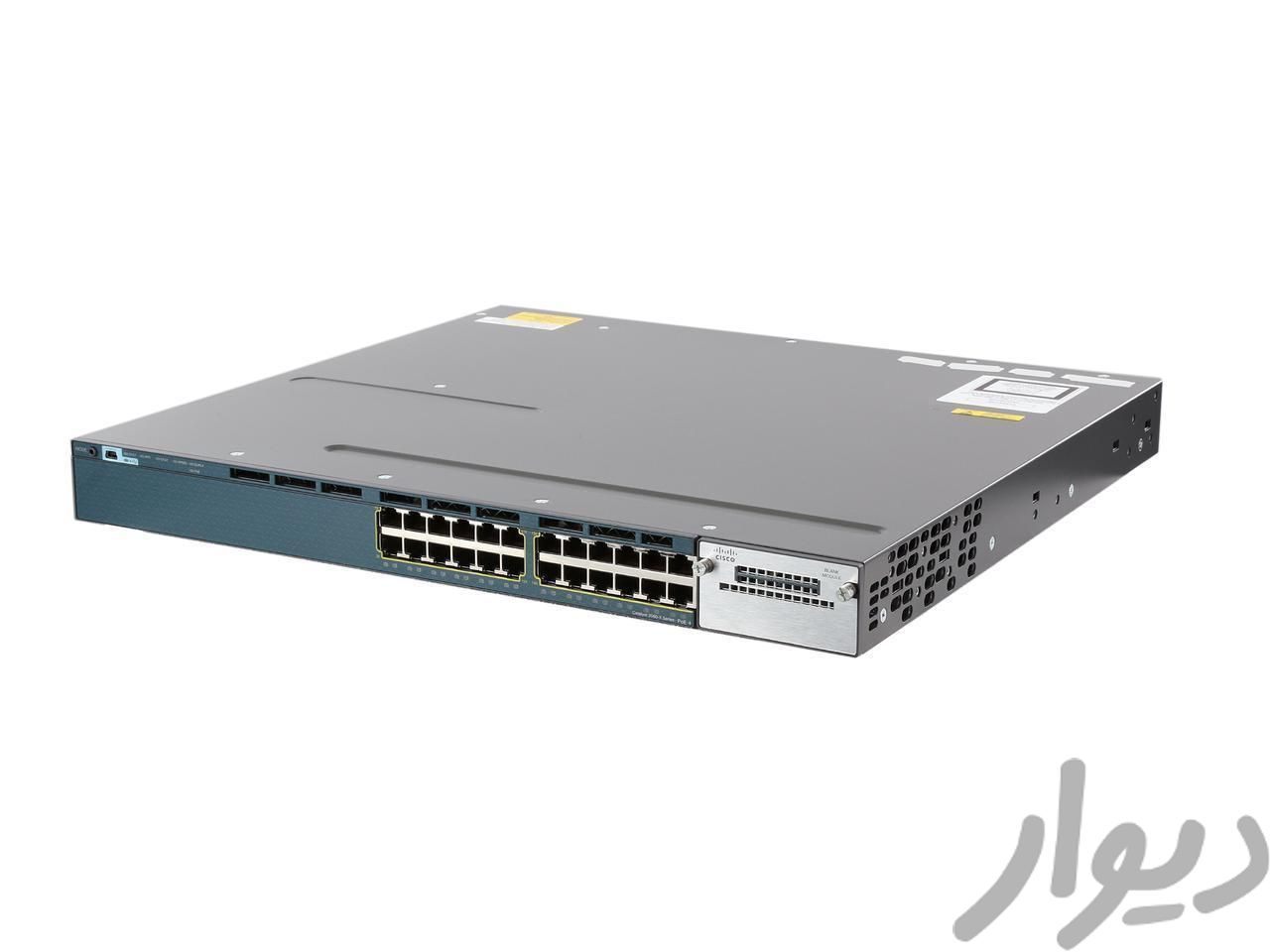 سوئیچ سیسکو Cisco 3560x-24 P-S سوئیچ 24 پورت گیگ