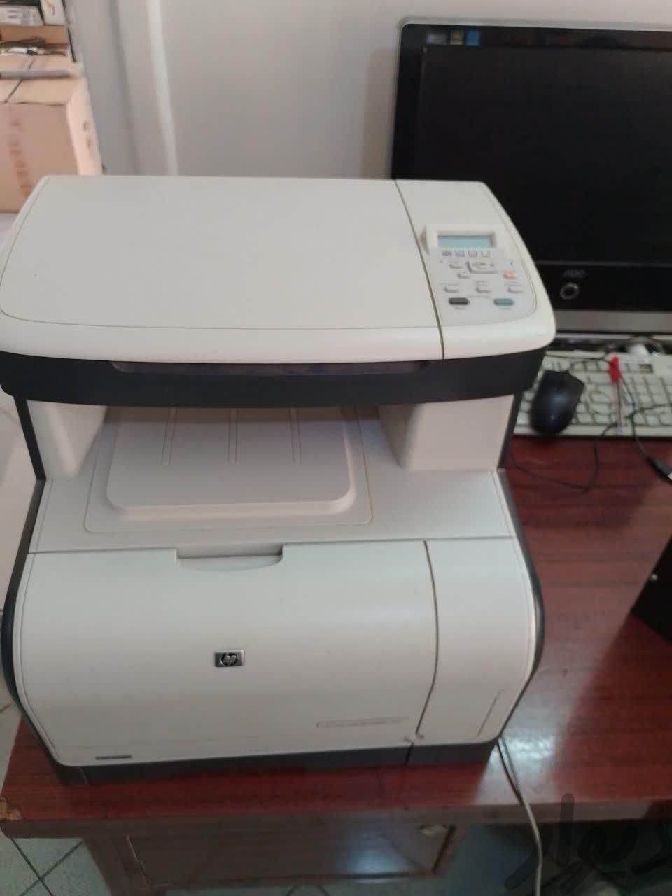 پرینتر لیزر رنگی مدلPrinter Laaer jet HP CM1312MFP