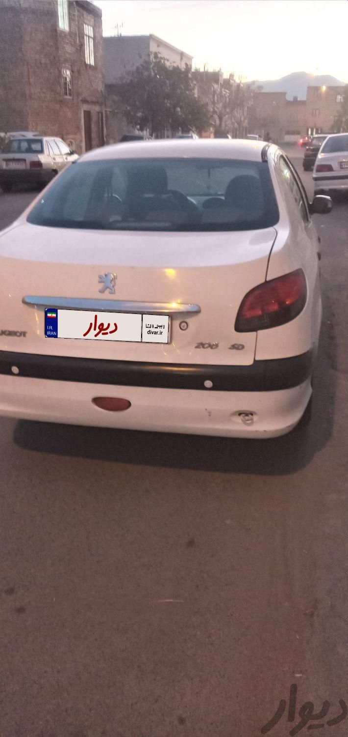 پژو 206 SD V9، مدل ۱۳۸۸